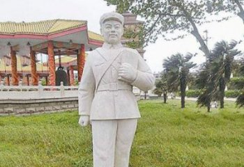 达州雷锋石雕——传承奉献精神