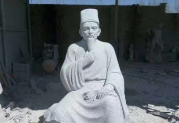 达州精美绝伦的李时珍坐式雕塑