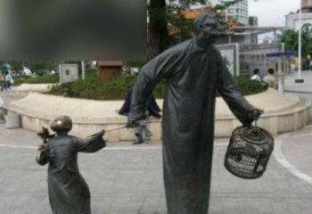 达州中领雕塑：铸造艺术，传承美好，给你精致精美的儿童铜雕