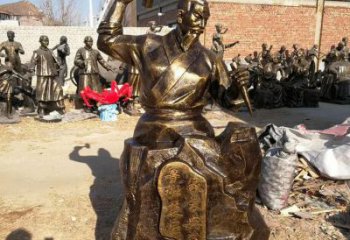 达州珍贵的鲁班雕塑，永载史册