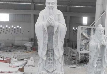 达州精美的孔子雕像，精雕细琢，彰显文明之美