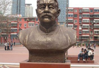 达州中领雕塑为您打造高端优质的鲁迅胸像铜雕