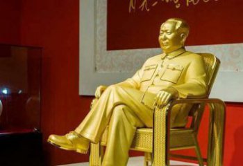 达州雕刻毛主席偉人銅像，傳遞壹代領袖偉大革命精神