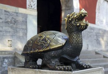 达州弥勒佛坐赑屃雕塑，神秘而古老