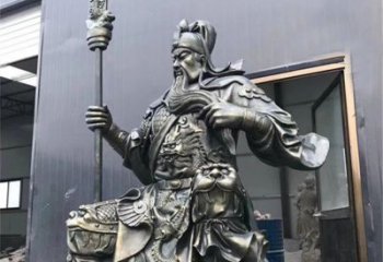 达州高雅典雅的关公铜雕