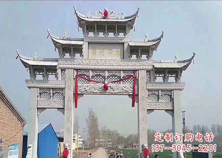 达州石牌坊雕塑,让您定制属于自己的雕塑!