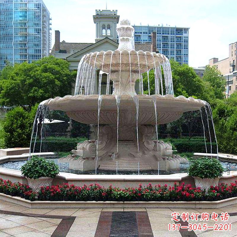 达州优质喷泉石雕,造就美好风水