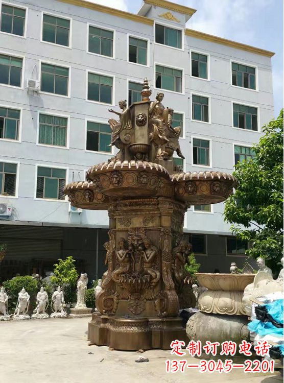 达州喷泉铸铜雕塑