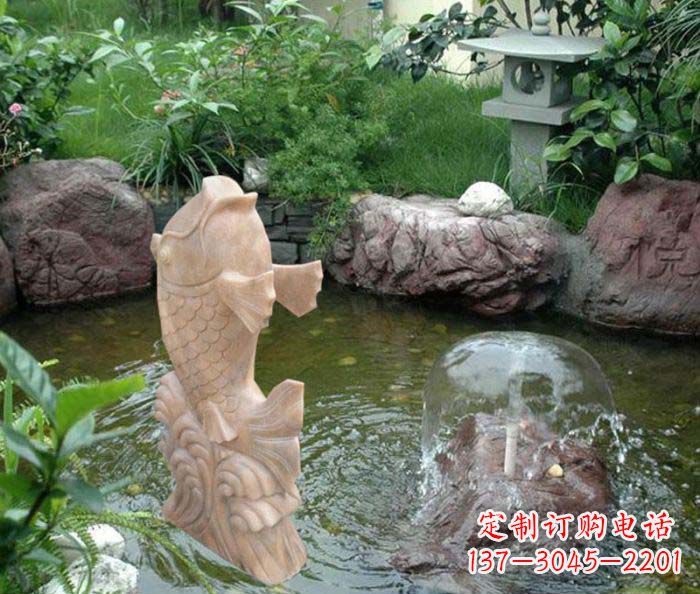 达州艺术化的鲤鱼雕塑,让你家的氛围变得更加温馨