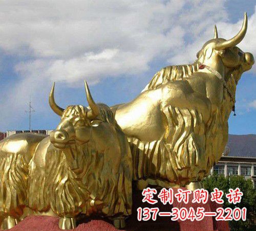 达州牦牛铜雕,传承西藏文化的质朴美感