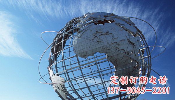 达州精致的不锈钢地球雕塑