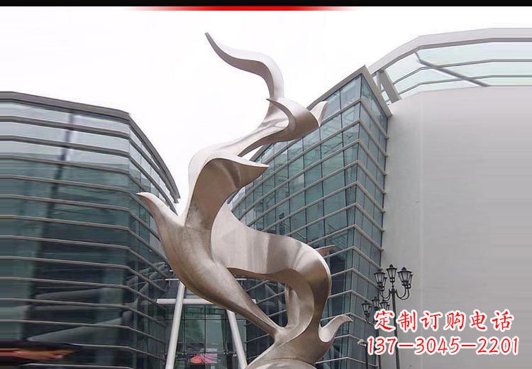 达州不锈钢雄鹰雕塑，永久定制精美景观