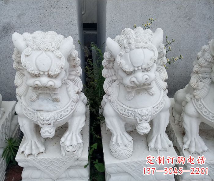 达州中领雕塑大理石狮子雕塑