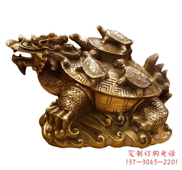 达州企业龙龟铜雕