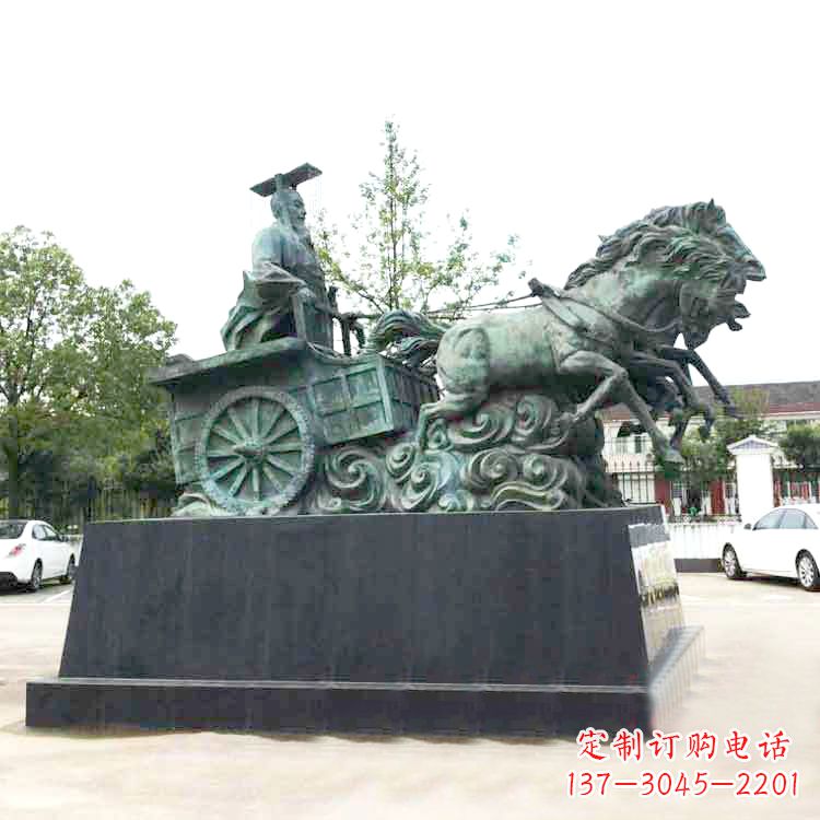 达州秦始皇雕塑,震撼历史魅力