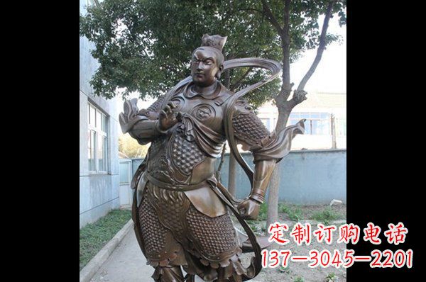 达州青龙白虎景观铜雕