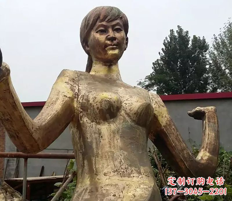 达州中领雕塑的精美青年雕塑经典实物塑造,给人…