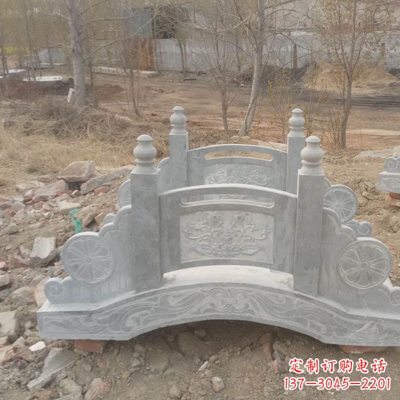 达州特色青石仿古石桥雕塑