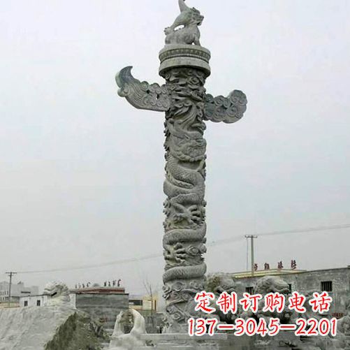 达州青石华表雕塑,带您领略至高贵的艺术之美