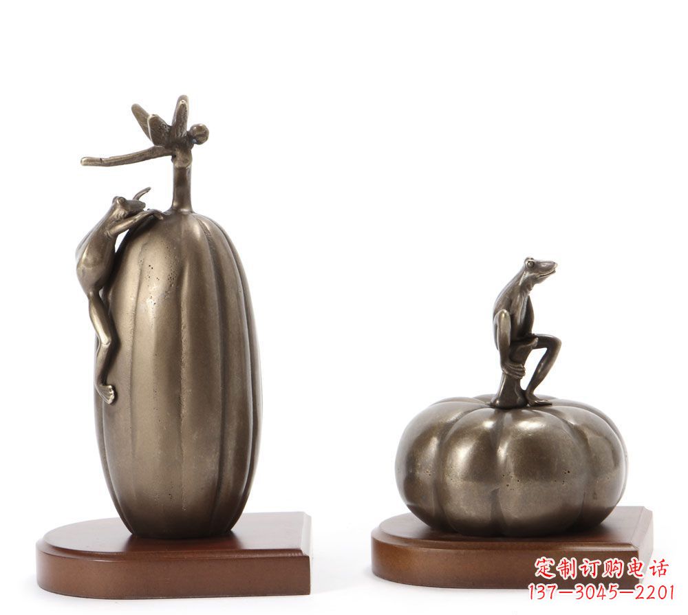 达州艺术青蛙铜雕:真实逼真可爱