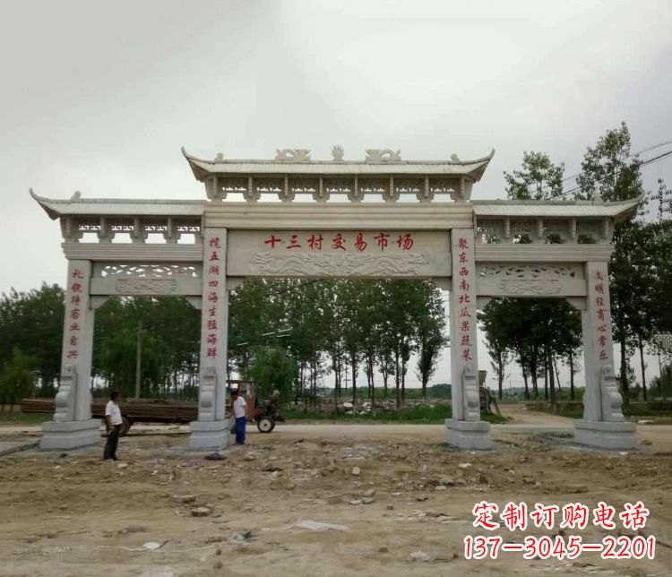达州精美石牌坊雕塑,令你惊艳无比
