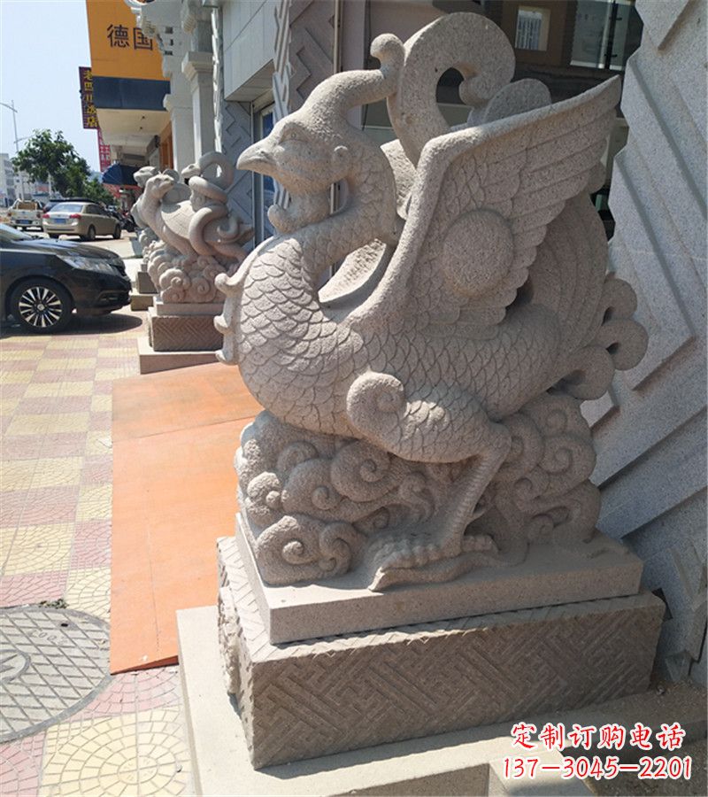 达州珠江朱雀——精美古典雕塑摆件