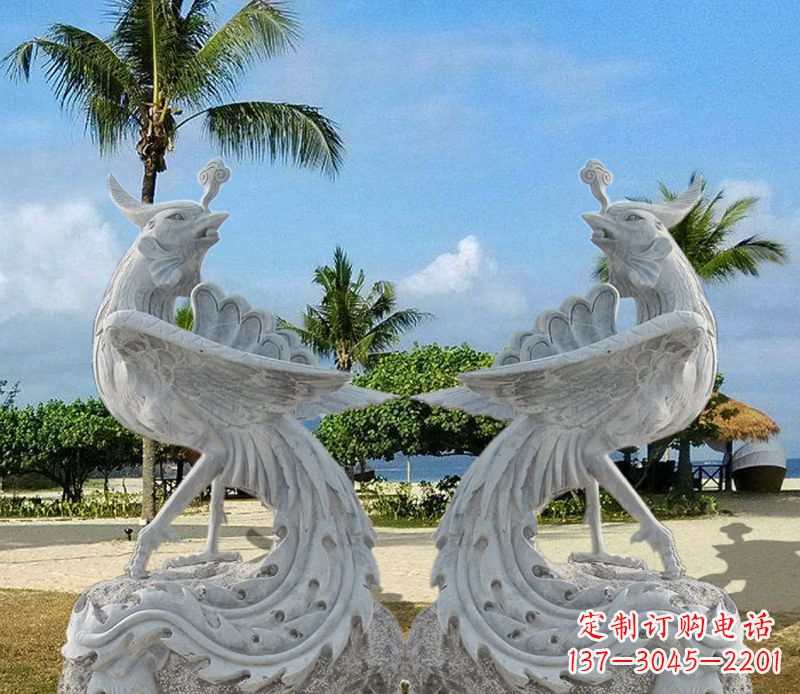 达州精美凤凰石雕,让你的空间闪耀光芒
