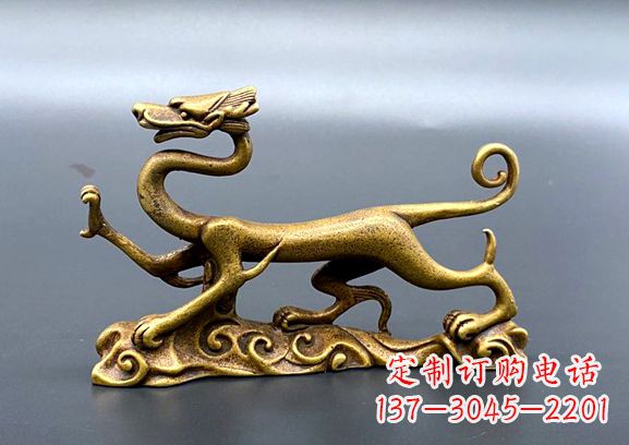 达州精美青龙雕塑深受艺术爱好者欢迎