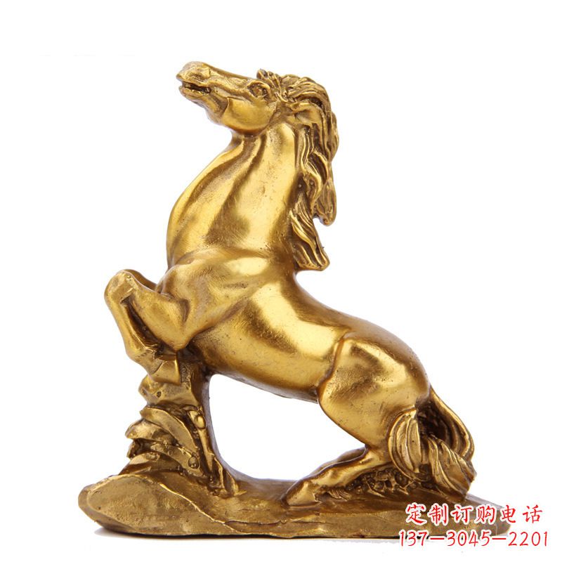 达州生肖马-铸铜鎏金动物雕塑摆件