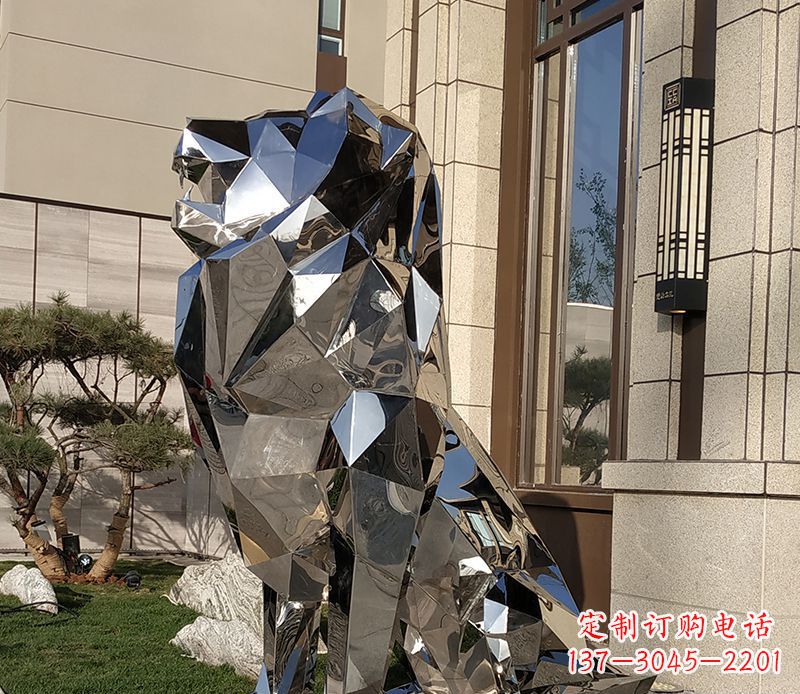 达州狮子雕塑门口摆件