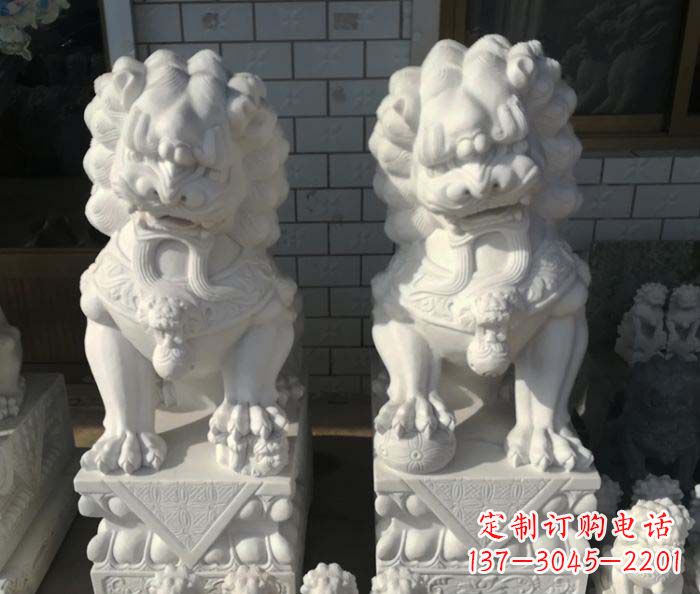 达州狮子门口石雕