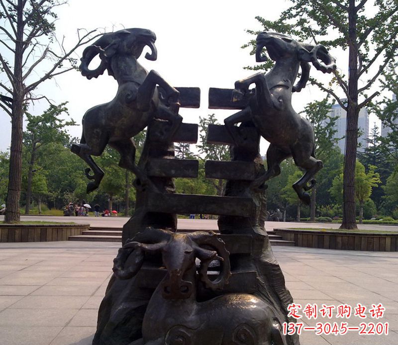 达州传统工艺铜雕十二生肖