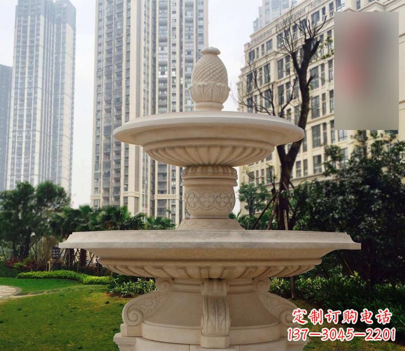 达州专业定制石雕喷泉雕塑