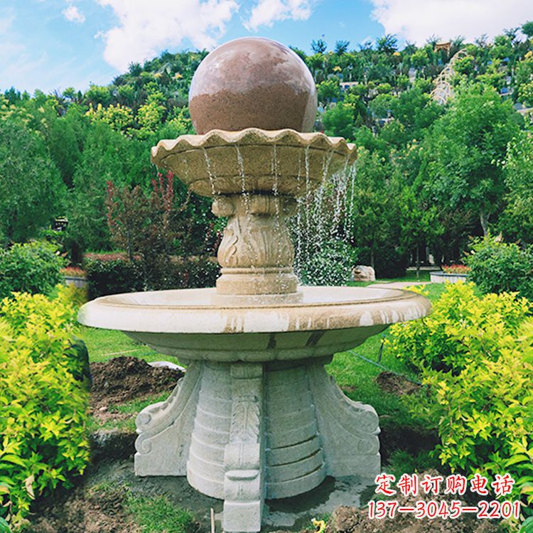 达州石雕城市喷泉