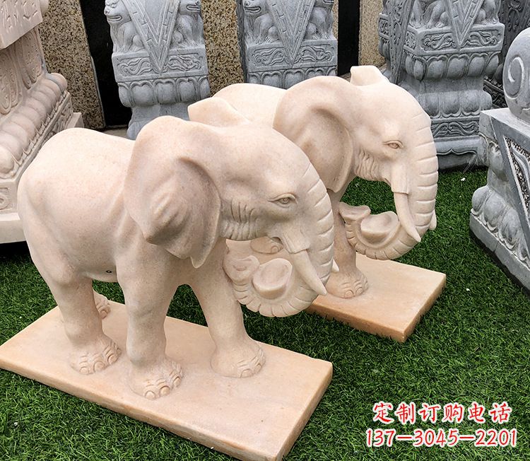 达州石雕大象