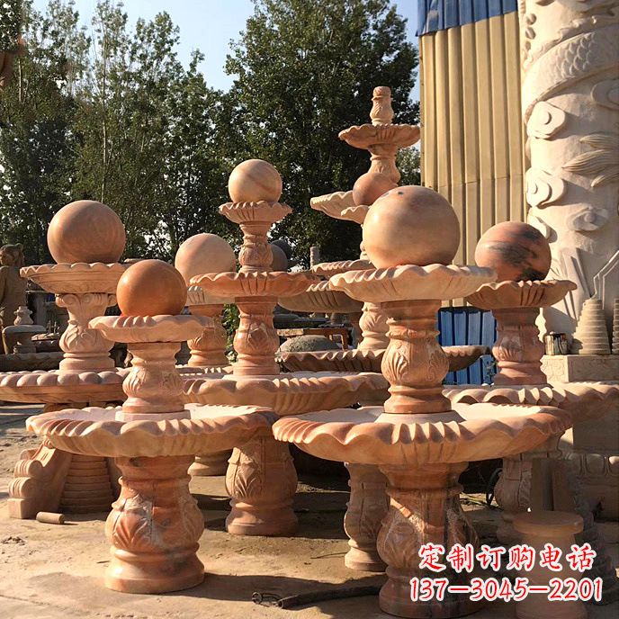 达州风水球雕塑,给你无限的祝福