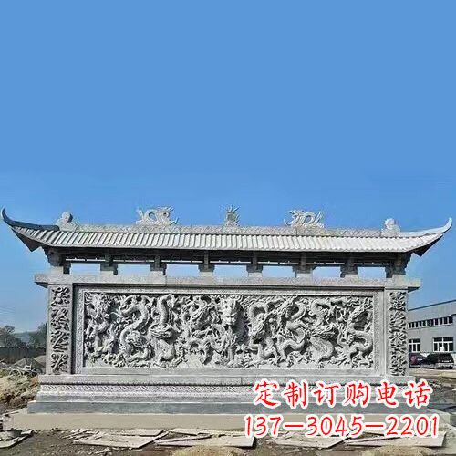 达州石雕浮雕影壁塑——高雅时尚的室内艺术装饰