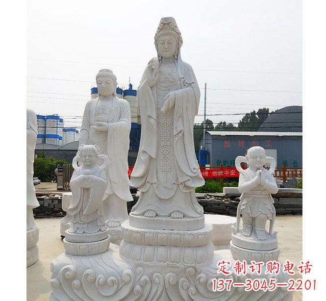 达州手工精美的观音塑像