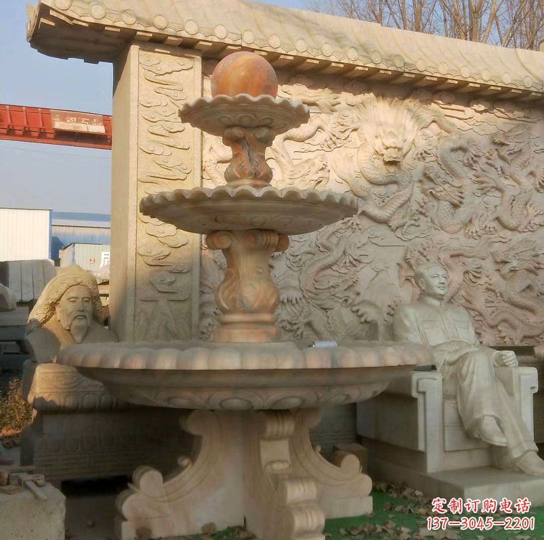 达州石雕景观喷泉