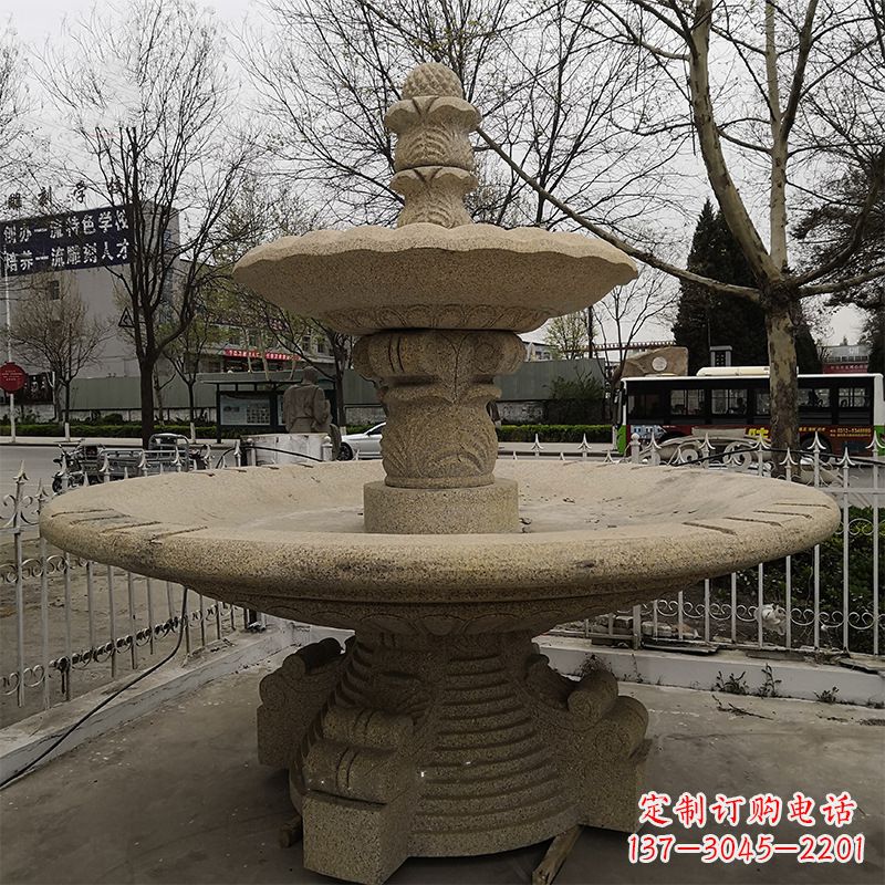 达州风水精灵,莲花开道——铸铁风水球雕塑