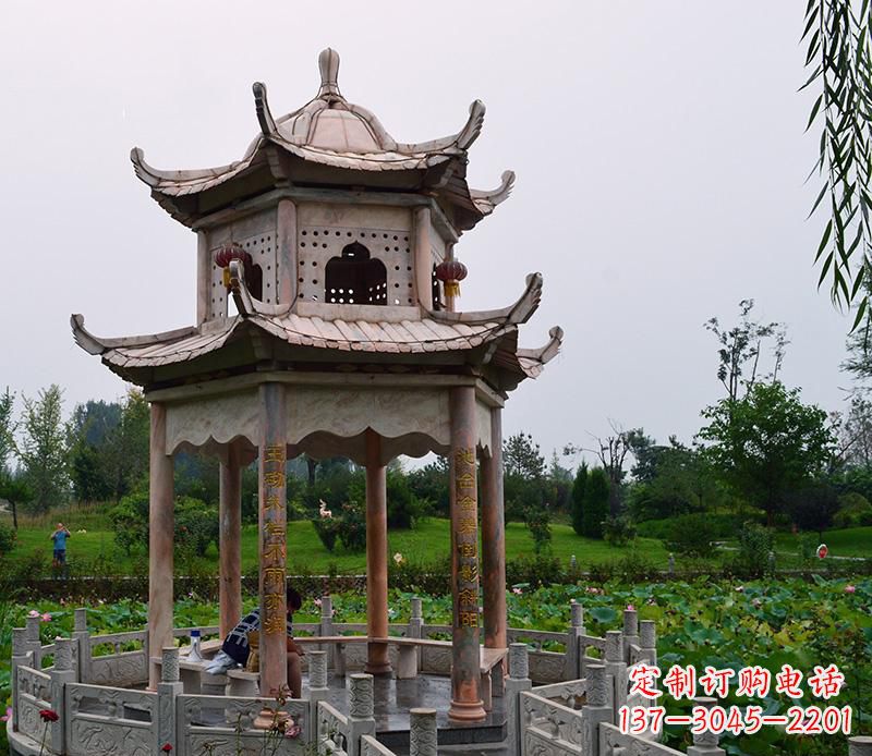 达州装点你的空间,让石雕凉亭景观雕塑点缀你的美