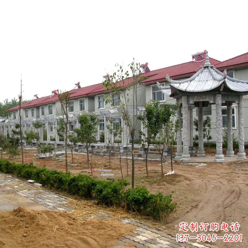 达州中领雕塑打造精美凉亭雕塑