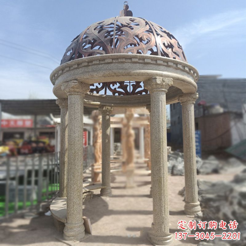 达州石雕凉亭欧式