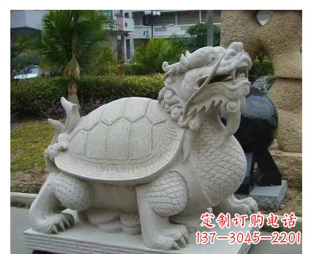 达州石头雕刻的动物雕塑