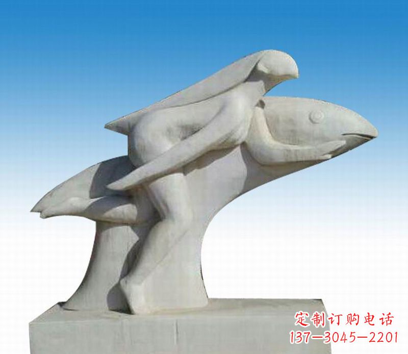 达州中领雕塑海豚雕塑,让你的公园变得出众!