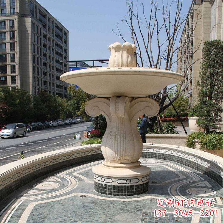 达州流动的华丽,石雕欧式喷泉雕塑