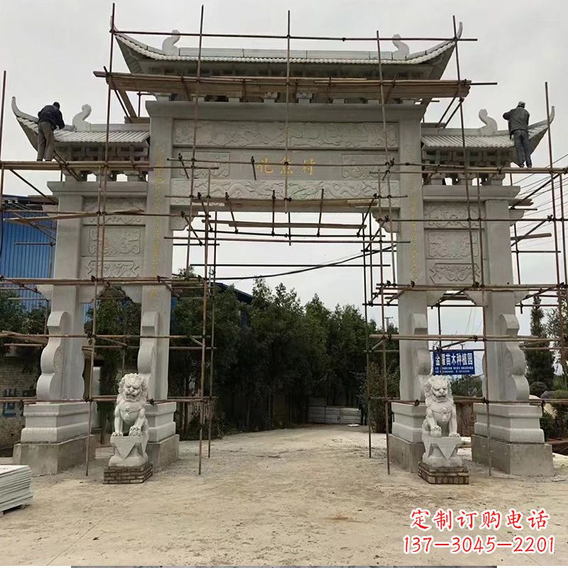 达州石雕牌坊场