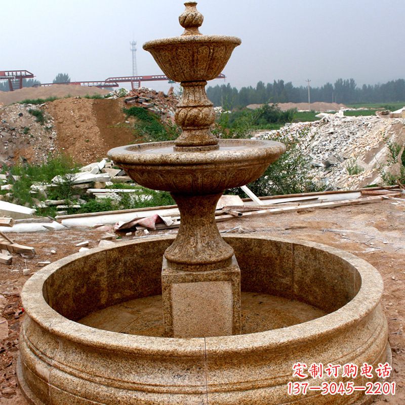 达州石雕喷泉广场