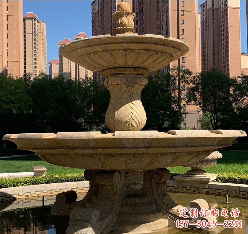 达州艺术品级石雕喷泉水景