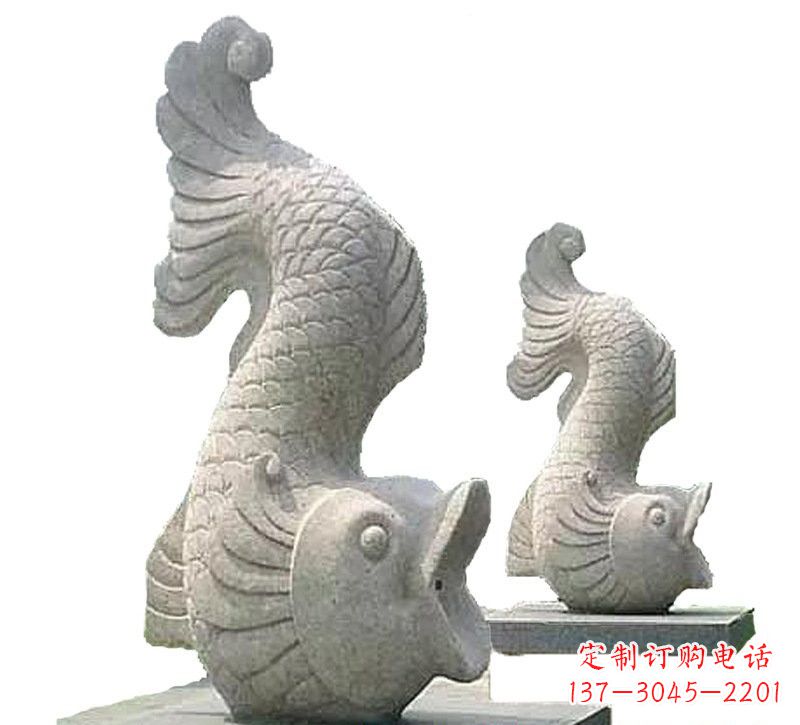 达州中领雕塑定制精美鲤鱼雕塑